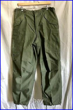 Original M1951 Shell Field Trousers Unlined NOS Unissued Korean War Medium Reg