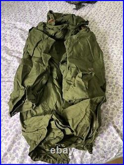 Original Military Fishtail Parka M-51 New Old Stock Complete Korean War Large