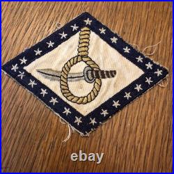 Original No Glow Korean War 183RD Tactical Recon Squadron Flight Jacket Patch