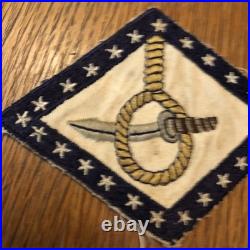 Original No Glow Korean War 183RD Tactical Recon Squadron Flight Jacket Patch