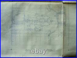 Original Post WWII Korean War Large Unknown Amphibious Cargo Vehicle Blueprints