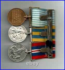 Original, R. N. Korean war, medal group to Art Humphries