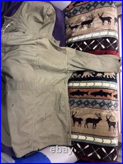 Original U. S. Army M-48 Fishtail Parka Korean War 1950s Conmar Zipper MEDIUM