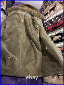 Original U. S. Army M-48 Fishtail Parka Korean War 1950s Conmar Zipper MEDIUM