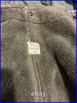 Original U. S. Army M-48 Fishtail Parka Korean War 1950s Conmar Zipper MEDIUM