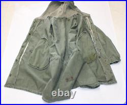 Original US Army 1951 Fish Tail Parka Jacket Coat Medium