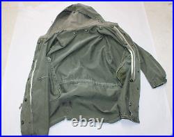 Original US Army 1951 Fish Tail Parka Jacket Coat Medium