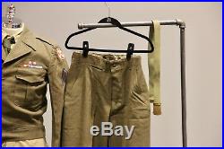 Original US Korean War 8th Army Uniform Grouping, Patches, Ike Jacket, More