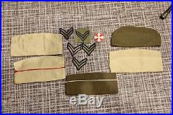 Original US Korean War 8th Army Uniform Grouping, Patches, Ike Jacket, More
