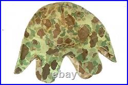 Original US Korean War Era 1953 USMC Frogskin Pattern M1 Helmet Cover