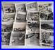 Original USAF Korean War B&W Photos Confidential Jet Crash Planes Soldiers Lot