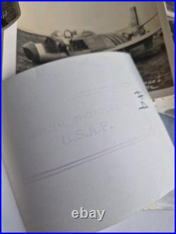 Original USAF Korean War B&W Photos Confidential Jet Crash Planes Soldiers Lot