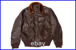 Original Vintage 1950s US Navy G-1 Flight Jacket Original Korean War Size 42