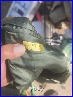 Original Vintage Korean War SCARWAF Patch RARE Green Back