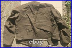 Original Vintage Korean War SCARWAF Patch RARE Green Back