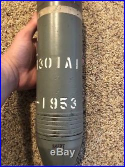 Original WW2 Korean War M84A1 TKL-3-86 81MM 301 A1 Inert Shell