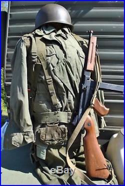 Original Ww2/korean War Uniform, Gear, Helmet(rifle Not Included)