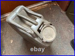 Original Wwii Korean War Us Army Jerry Water Can- Mccord