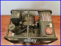 PE-162-C Signal Corp U. S. Army Radio Generator Vintage Military Korean War