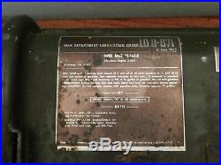 PE-162-C Signal Corp U. S. Army Radio Generator Vintage Military Korean War