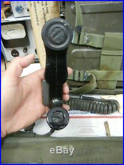 PRC-10 RT-176 38-55 MHz VHF Korean War backpack radio, with accessories! LAST ONE
