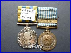 Pair Canadian Korean War Medals