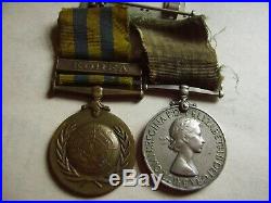 Pair Of Medals For The Korean War (1950 1953) With Original Ribbons