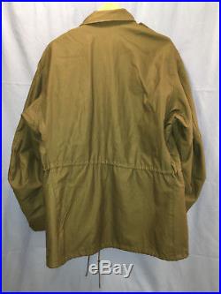 Post Korea Korean War early Vietnam field jacket shell coat M1951 1951 M-51 NOS