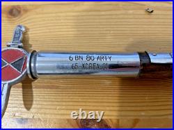 Post Korean War Swagger Stick US Army 6th Battalion 80th Artillery NAMED