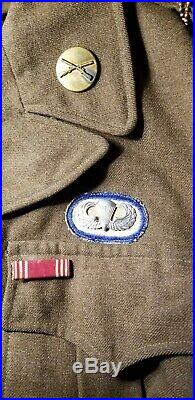 Post WW2 Korean War 11th Airborne 187th RCT Jacket Named Photos Extras Rakkasan