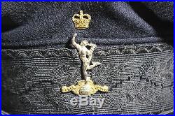 Post WW2 Korean War British Royal Signal Corps Named General's Visor Hat Cap