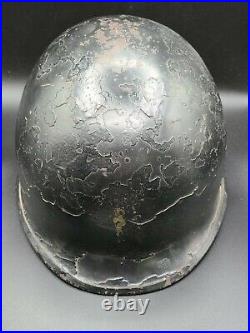 Post WW2/Korean War Helmet with Liner Original In Great Shape! SEE Info
