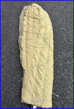 Post WW2 / Korean War USMC Rare Depot Goose Feather Sleeping Bag