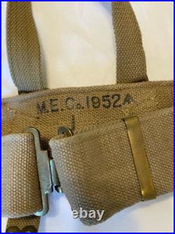 Post WWII British Pattern 37 Webbing Original