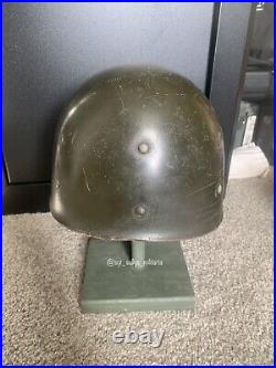 Post WWII Korean War US Army 11th airborne M1 helmet liner Westinghouse