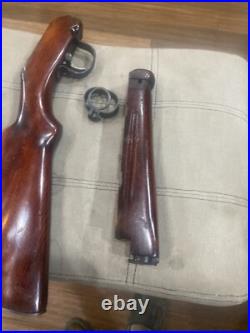 Post Wwii Korean Vietnam War French Mas Rifle 49 & 49/56 Buttstock Stock Set