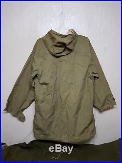 RARE 1940'S WW2 Korean War US ARMY SKI PARKA REVERSIBLE Military Clothes Uniform