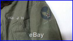 RARE 1940S WW2 Korean War USAF B-11 FLIGHT JACKET PARKA COAT US Military Uniform