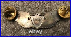 RARE 1950-1953 Post WWII STERLING U. S Army Pilot Wings Aviator Badge Full Size