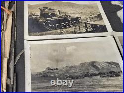 RARE 1950s Korean War African American Soldier Album Tanks, Helicopter, 100s