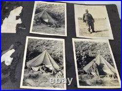 RARE 1950s Korean War African American Soldier Album Tanks, Helicopter, 100s
