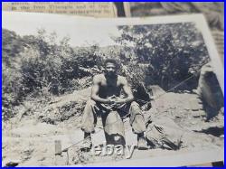 RARE 1950s Korean War African American Soldier Album Tanks, Helicopter, 100s