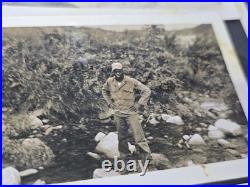 RARE 1950s Korean War African American Soldier Album Tanks, Helicopter, 100s