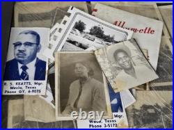 RARE 1950s Korean War African American Soldier Album Tanks, Helicopter, 100s