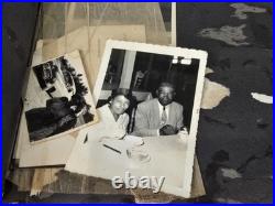 RARE 1950s Korean War African American Soldier Album Tanks, Helicopter, 100s