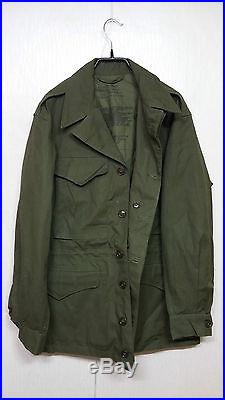 RARE 1950s Vintage Korean War US Army M-50 Field Jacket Military Uniform Clothes