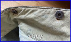 RARE 1951 Korean War Canada Uniform Jacket, Pants, Helmet, and Gas Mask Bag