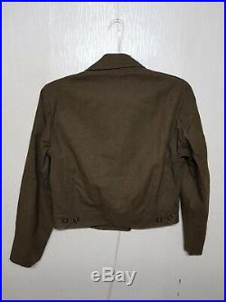 RARE 1951 Vintage Korean War US Army M-1950 Wool Jacket Military Clothes Uniform