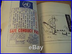 RARE 1952 Korean WarPSYCHOLOGICAL WARFARE OPERATIONSFort BraggAMAZING