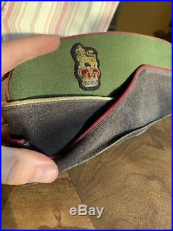 RARE Korean War 1950s era Royal Army Dental Corps General's Side Cap